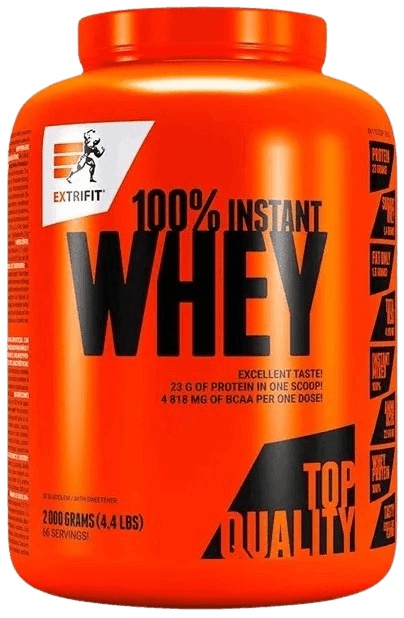 Levně Extrifit 100% Whey Protein 2000 g - banán