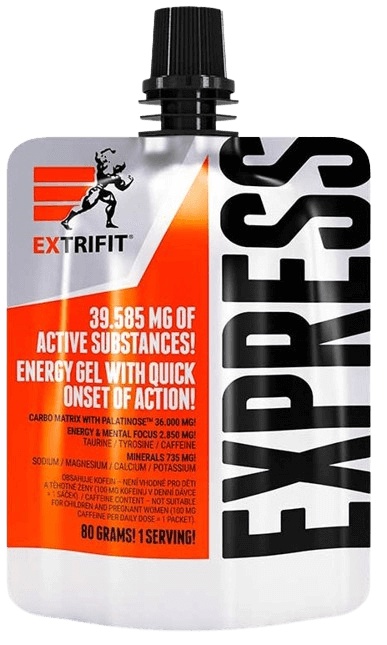 Extrifit Express Energy Gel 80 g - limetka