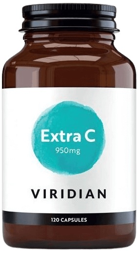 Levně Viridian Nutrition Viridian Extra C 950 mg - 120 kapslí