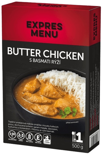Expres menu Butter chicken s basmati rýží 500 g