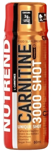 Levně Nutrend Carnitine 3000 Shot 60 ml - ananas