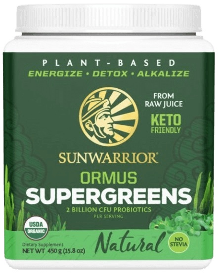 Levně Sunwarrior Ormus Super Greens 454g - natural