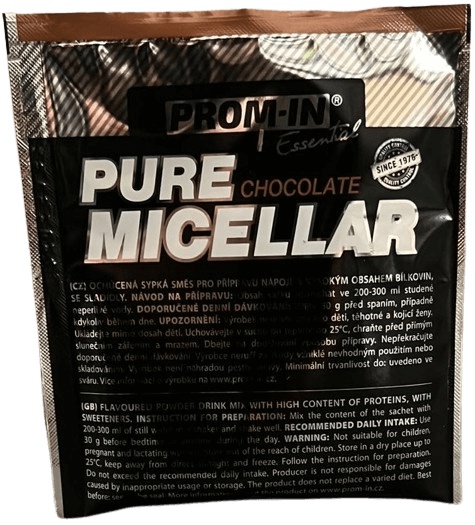 Prom-in Essential Pure Micellar 30 g - čokoláda