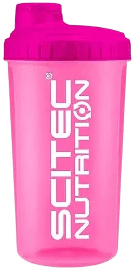 Scitec šejkr 700 ml - neonově růžová