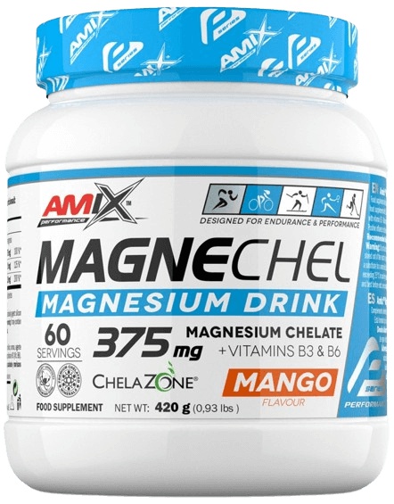 Levně Amix Nutrition Amix MagneChel Magnesium Chelate Drink 420 g - mango