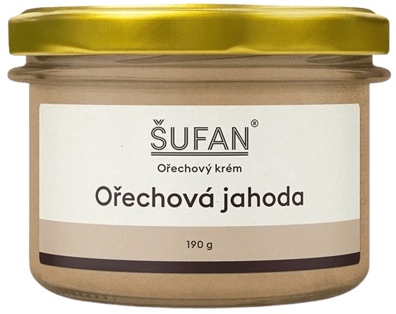 Levně Šufan Ořechová jahoda 190 g