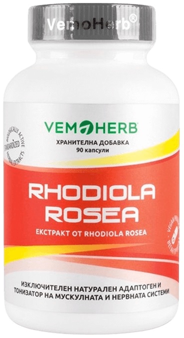 Levně VemoHerb Rhodiola Rosea 90 kapslí