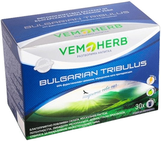 Levně Vemoherb Bulgarian Tribulus Terrestris Instant Drink 30 x 5 g