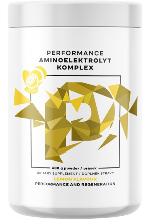 Levně BrainMax Performance Amino Elektrolyt Komplex 600 g - citron