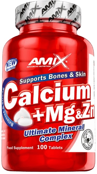 Levně Amix Nutrition Amix Calcium + Magnesium + Zinc 100 tablet