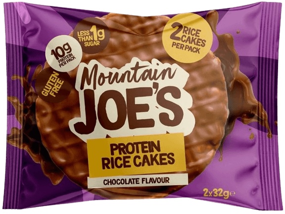 Levně Mountain Joe's PROTEIN RICE CAKES 2x32 g - čokoláda