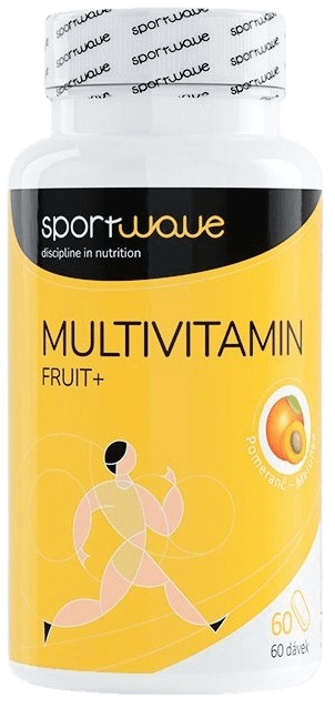 Levně SportWave Multivitamin Fruit+ 60 tablet