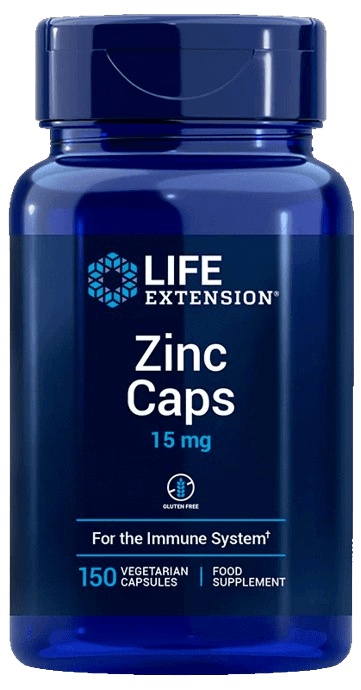 Levně Life Extension Zinc 15 mg 150 kapslí