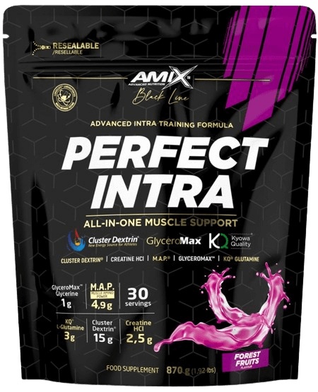 Levně Amix Nutrition Amix Black Line Perfect Intra 870 g - lesní ovoce