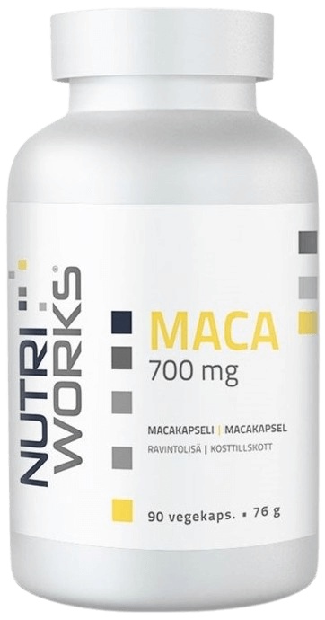 Levně NutriWorks Maca 700mg 90 kapslí