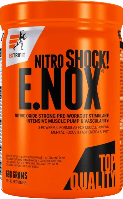 Levně Extrifit E.NOX Shock 690 g - pomeranč