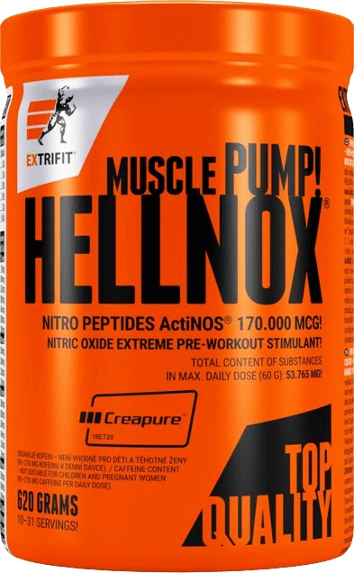 Extrifit Hellnox 620 g Příchuť: Pomeranč