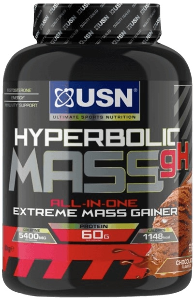 USN (Ultimate Sports Nutrition) USN Hyperbolic Mass 2000 g - čokoláda