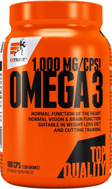 Levně Extrifit Omega 3 1000 mg 100 kapslí