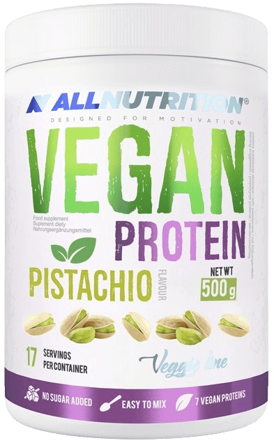 Levně All Nutrition AllNutrition Vegan Protein 500 g - pistácie