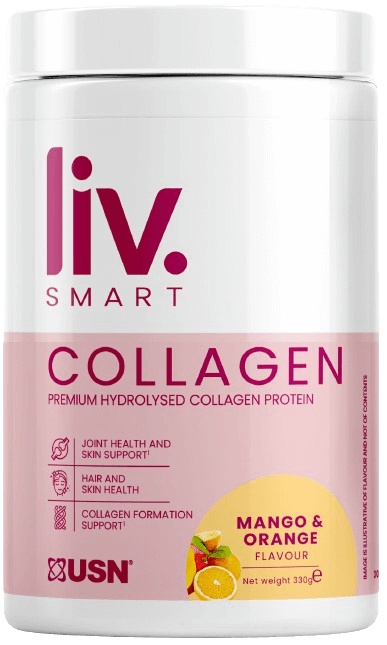 USN (Ultimate Sports Nutrition) USN LivSMART Collagen 330 g - mango/pomeranč