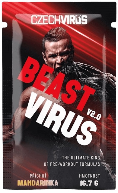 Levně Czech Virus Beast Virus V2.0 16,7 g - Kyselé jablko/maliny