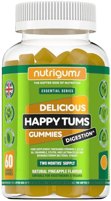 Levně Nutrigums Happy Tums Digestion 60 gummies