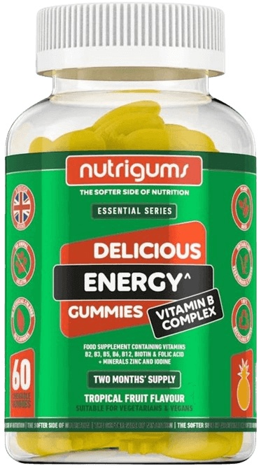 Levně Nutrigums Energy Vitamin B Complex 60 gummies