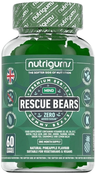 Levně Nutrigums Rescue Bears 60 gummies