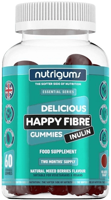 Levně Nutrigums Happy Fibre Inulin 60 gummies
