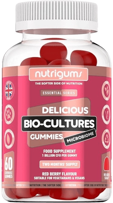 Levně Nutrigums Bio-Cultures Microbiome 60 gummies