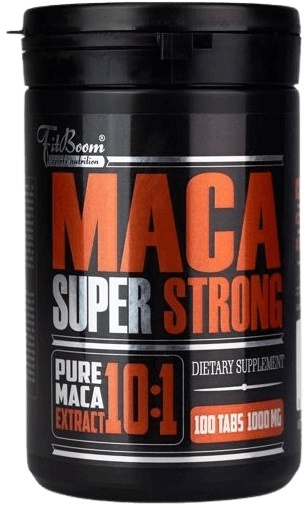 Levně FitBoom Maca Super Strong 1000 mg 100 tablet