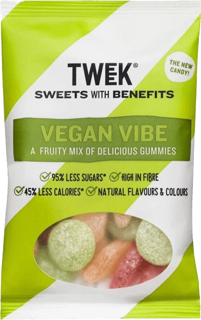 Levně TWEEK Gumové bonbony Vegan 80 g - vegan vibe