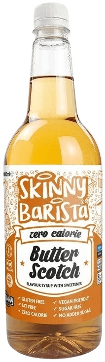 Levně The Skinny Food Co. The Skinny Food Co Skinny Barista Coffee Syrup 1000 ml - karamelové máslo PROŠLÉ DMT 12.2023