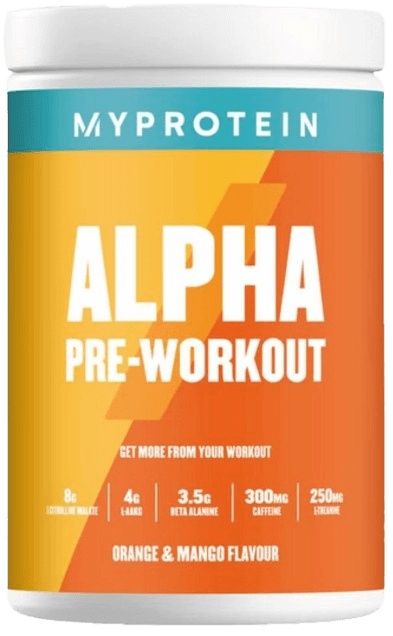 Levně MyProtein Alpha Pre-Workout 600 g - pomeranč/mango