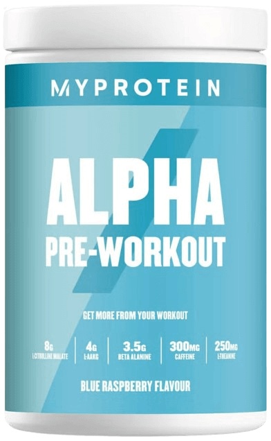 Levně MyProtein Alpha Pre-Workout 600 g - modrá malina