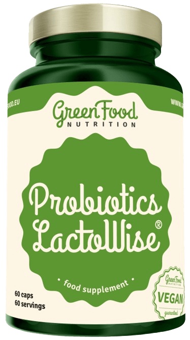 Levně GreenFood Probiotics LactoWise 60 kapslí