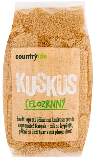 Levně Country life Kuskus celozrnný 500 g