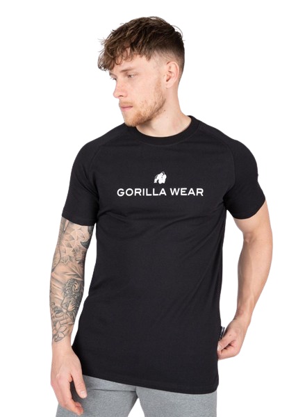 Gorilla Wear Pánské triko Davis T-shirt Black - S