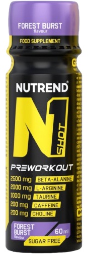 Nutrend N1 Pre-Workout 60 ml Příchuť: Lesní ovoce