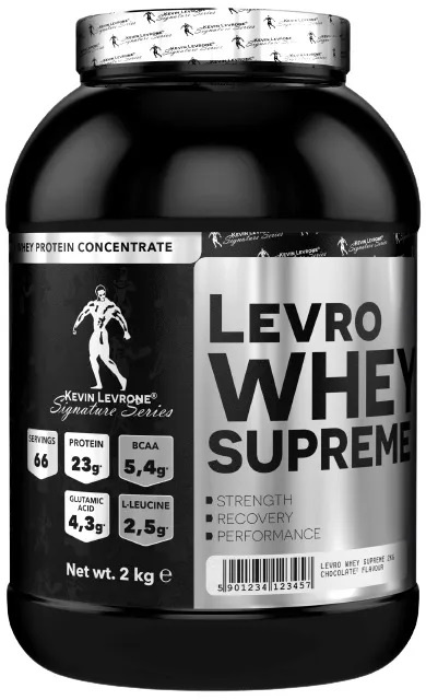 Levně Kevin Levrone Series Kevin Levrone LevroWhey Supreme 2000 g - banán/broskev