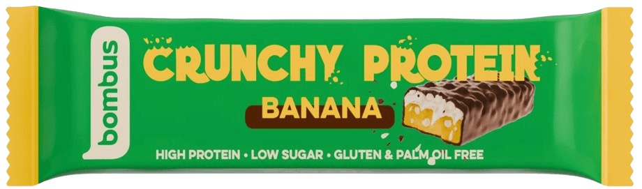Bombus Crunchy Protein Bar 50 g - banán