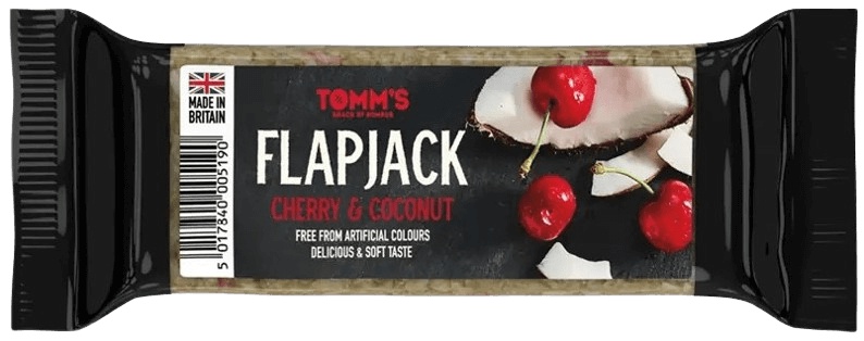 TOMM´S Tyčinka Flapjack 100 g Příchuť: Višeň/Kokos