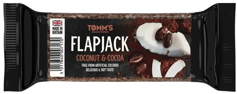 Levně Bombus Tomm´s Flapjack 100 g - kokos/kakao