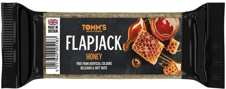 Levně Bombus Tomm´s Flapjack 100 g - med