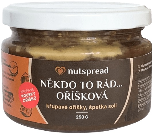 Nutspread Někdo to rád Oříšková 250 g