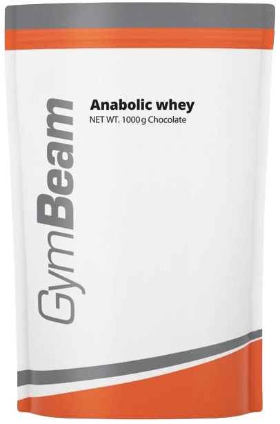 GymBeam Anabolic Whey, 1000 g Příchuť: jahoda