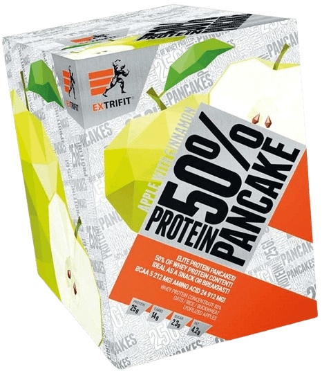 Levně Extrifit Protein Pancake 50 % 10x50g - banán/čokoláda