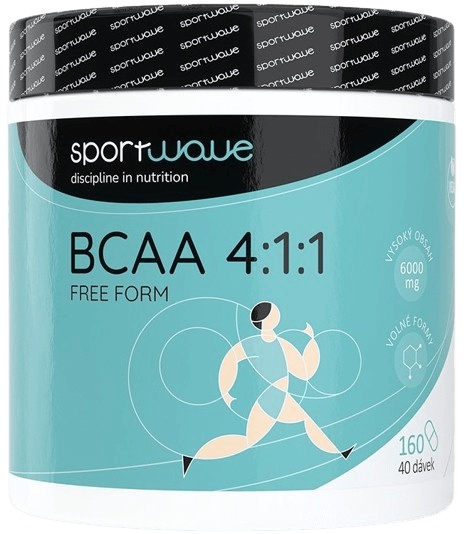 Levně Sportwave BCAA 4:1:1 free form 160 tablet