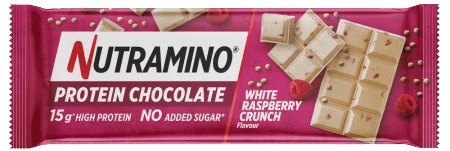 Levně Nutramino Protein Chocolate 50 g - bílá čokoláda/maliny